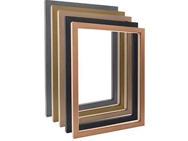 aluminum picture frame extrusions